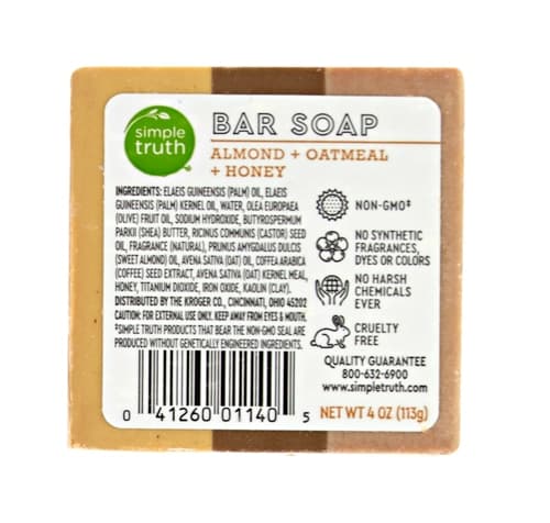Almond Oatmeal & Honey Bar Soap