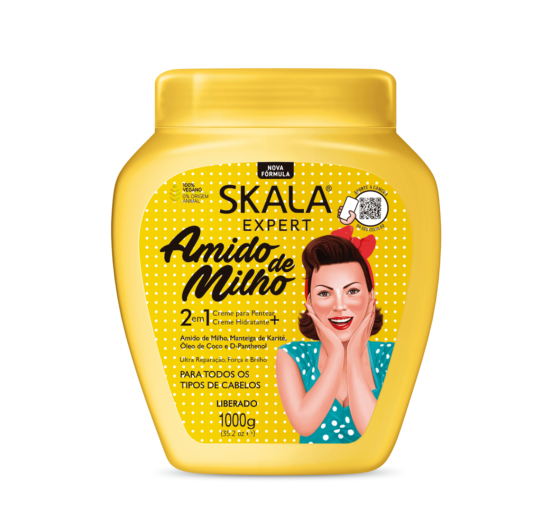 Amido de Milho Creme de Tratamento