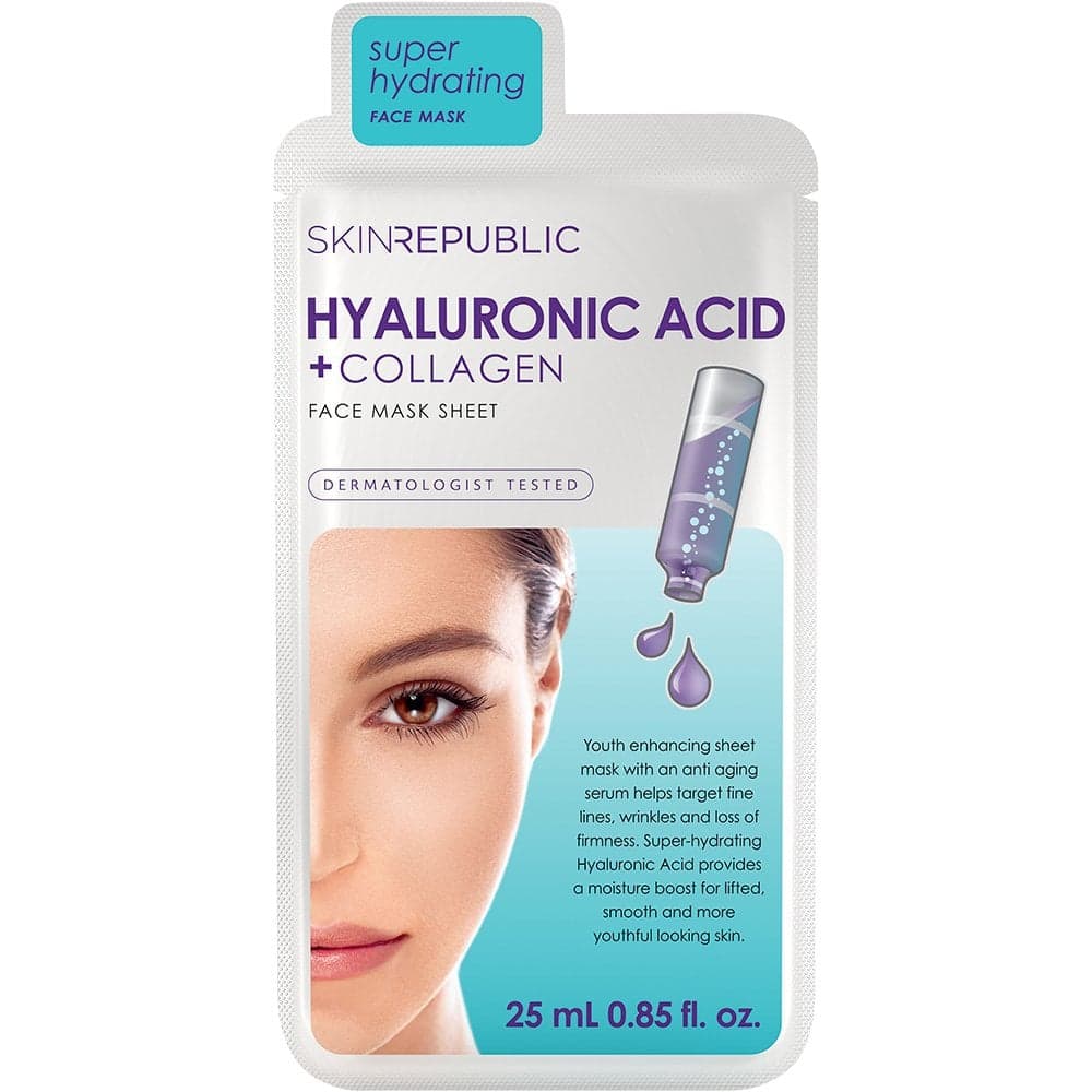 Hyaluronic Acid + Collagen Face Mask