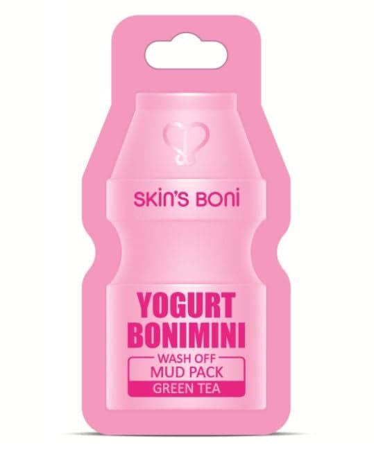 Yogurt Bonimini Wash Off Mud Pack - Green Teaq