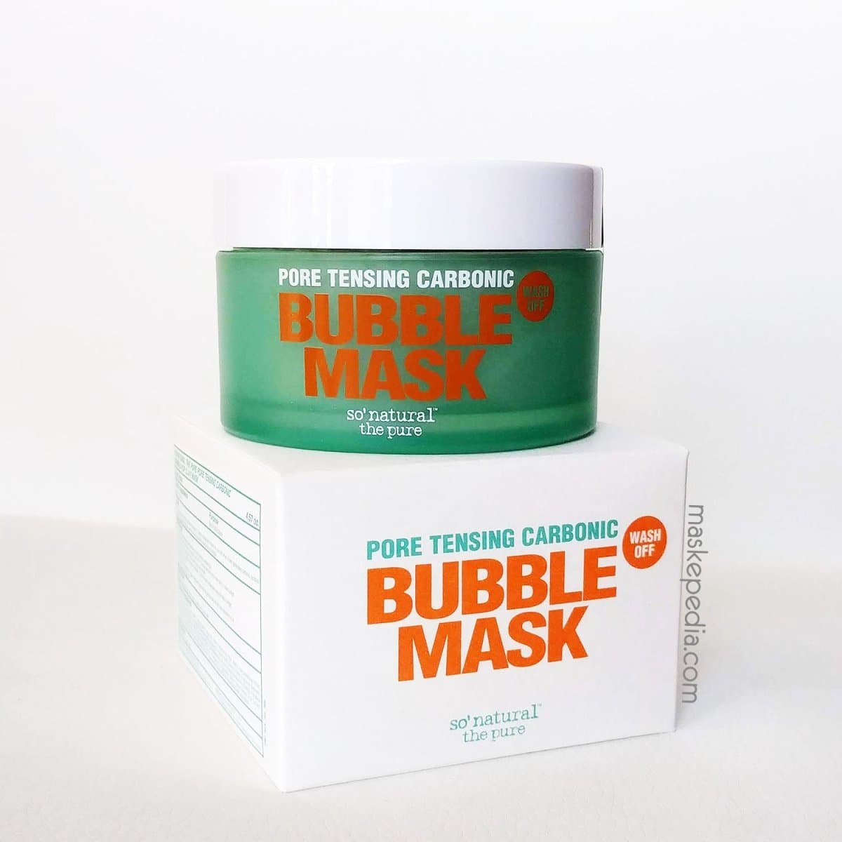 Pore Tensing Carbonic Bubble Mask