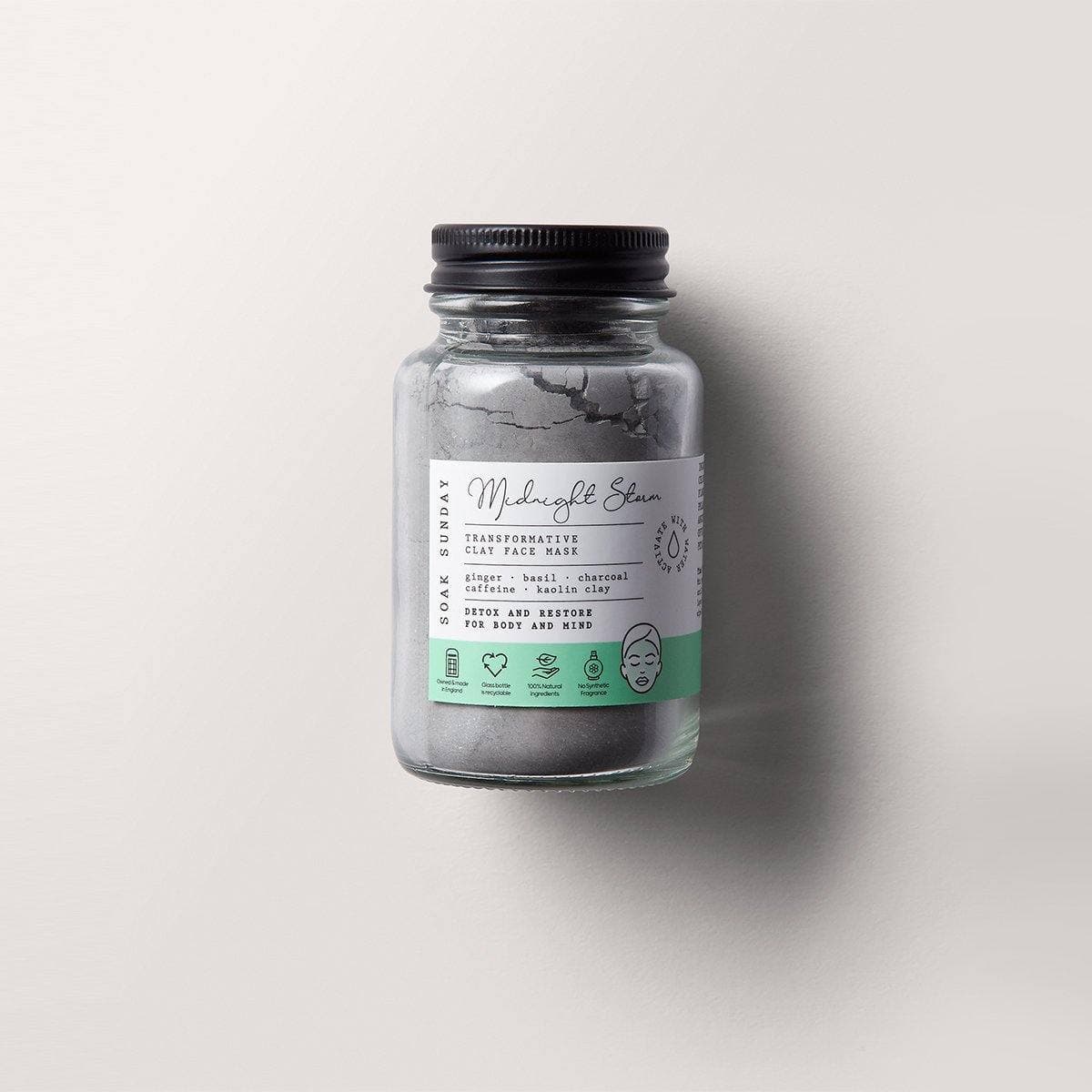 Midnight Storm Transformative Clay Face Mask