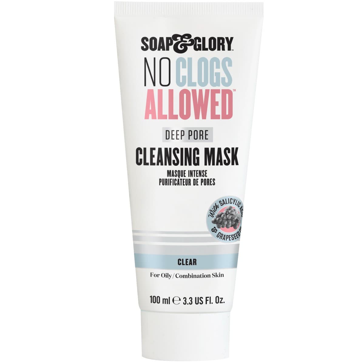 No Clogs Allowed Deep Pore Cleansing Face Mask