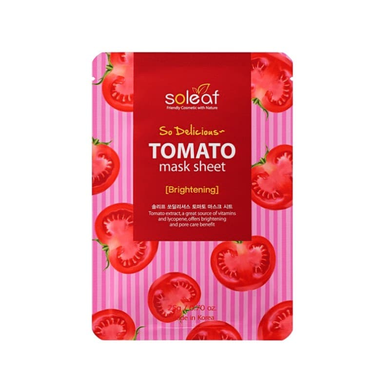 So Delicious Tomato Mask Sheet
