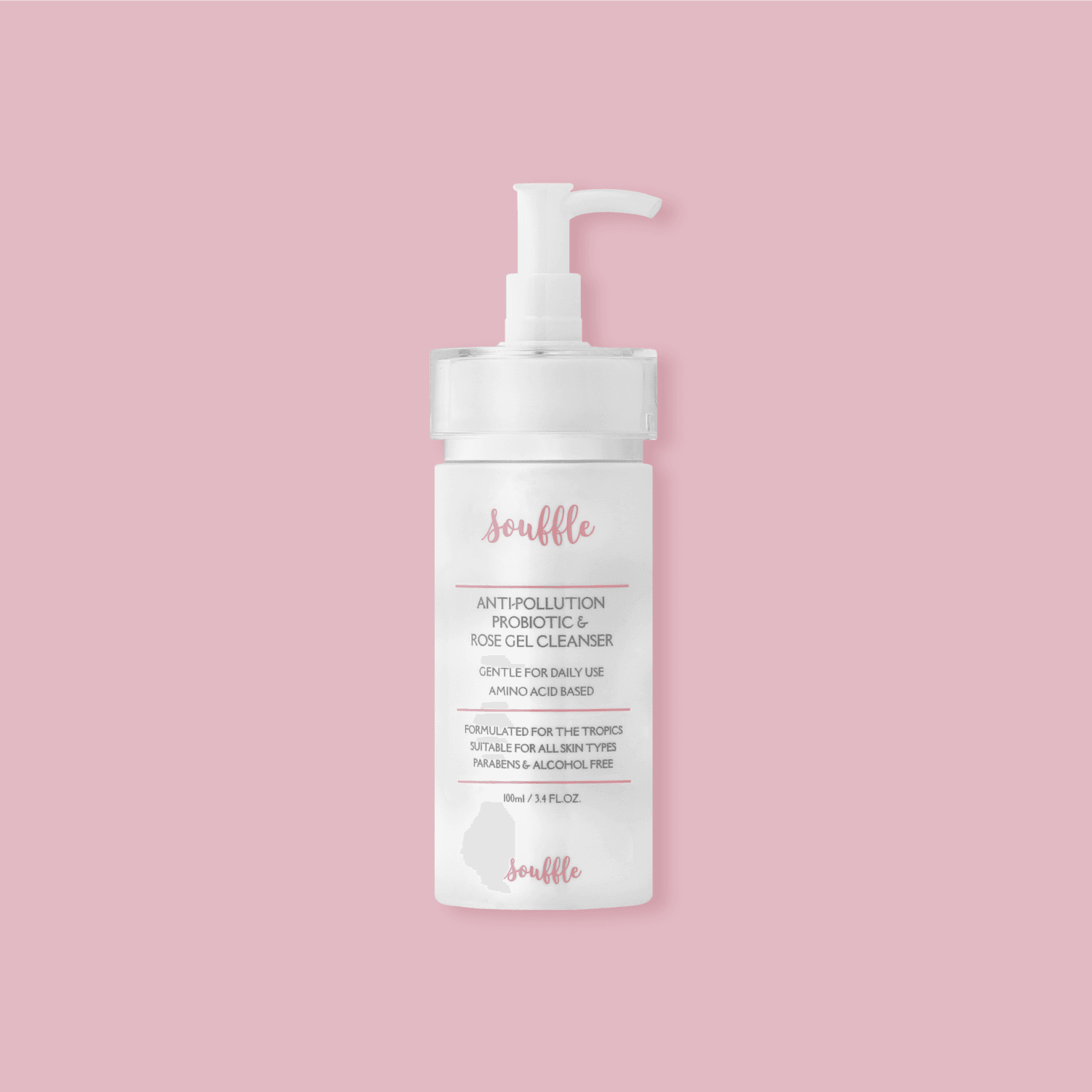 Anti-Pollution Probiotic & Rose Gel Cleanser