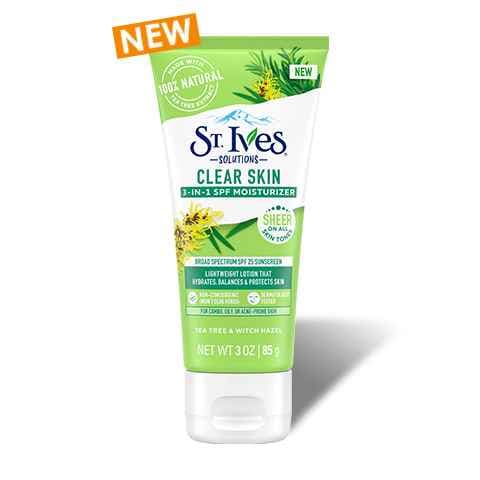 Clear Skin 3-in-1 Face Moisturizer with SPF 25