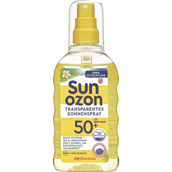 Transparentes Sonnenspray LSF 50