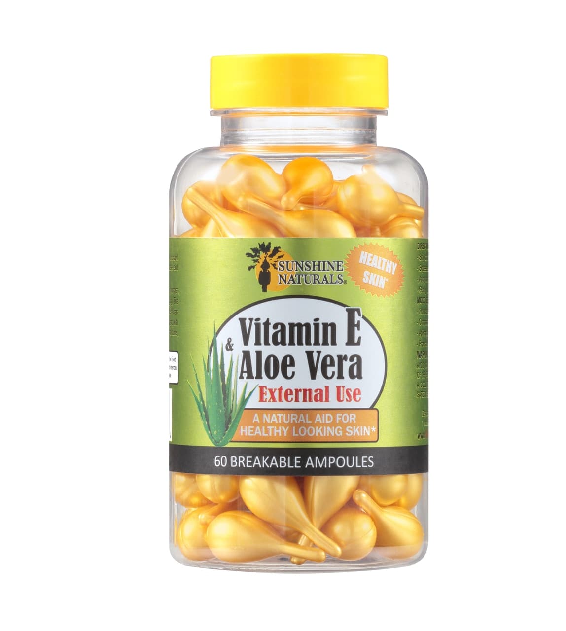 Vitamin E & Aloe Vera Breakable Ampoules