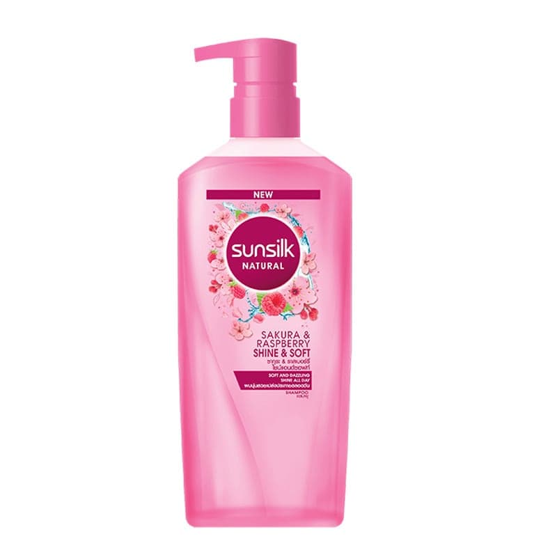 Sakura & Raspberry Shine & Soft Shampoo