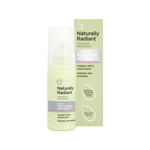 Naturally Radiant 2 in 1 Moisturiser & Serum
