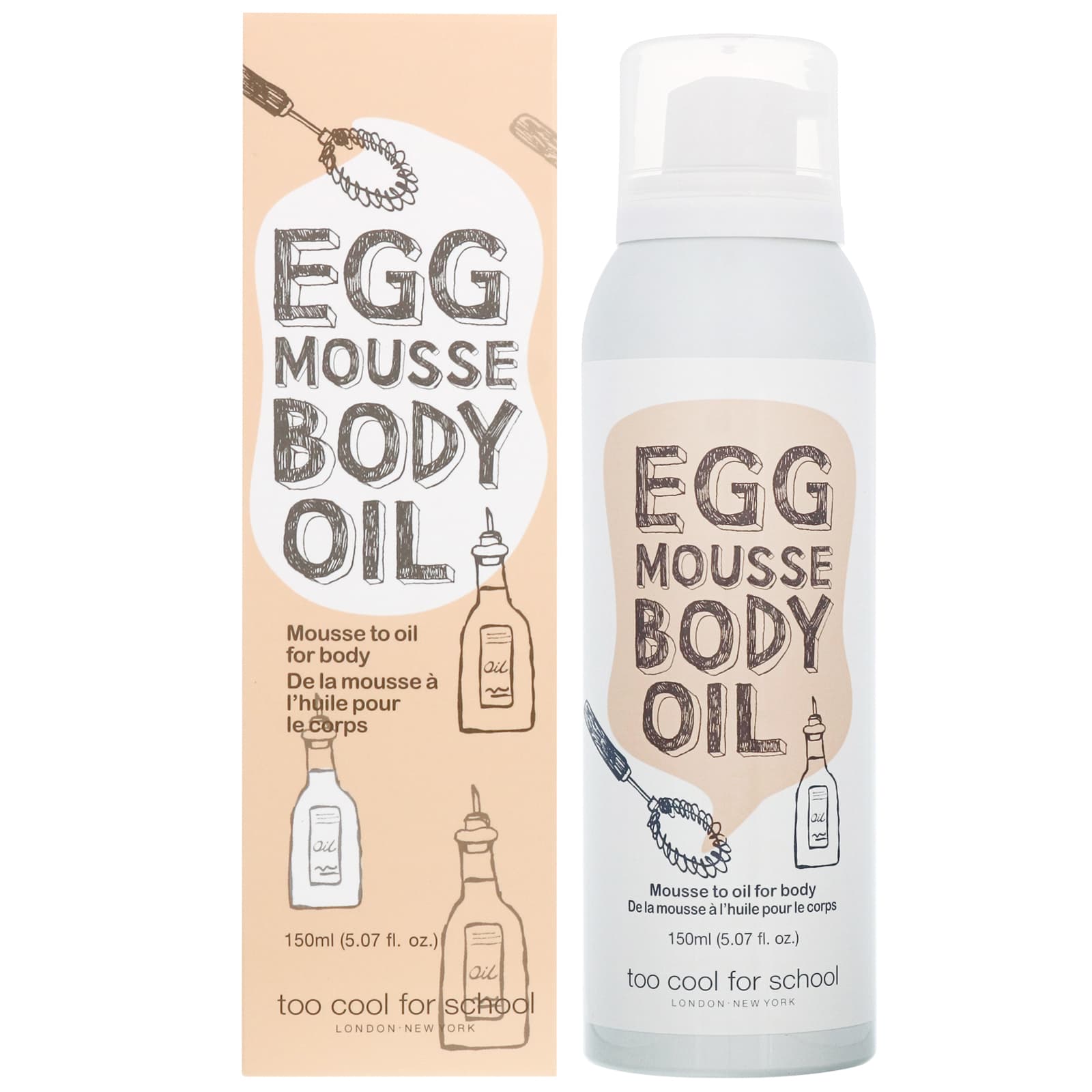 Egg Mousse Body Oil