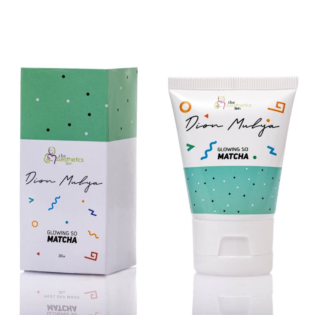 Dion Mulya Glowing So Matcha Clay Mask