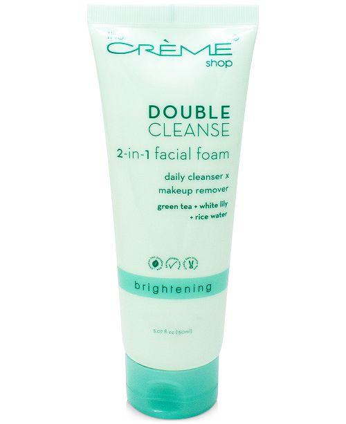 2-in-1 Facial Foam Cleanser - Green Tea + White Lily + Rice Water
