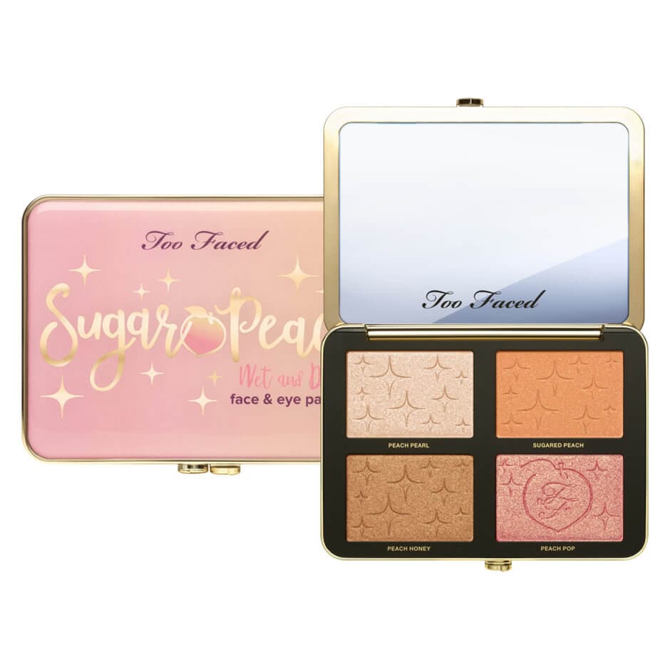 Sugar Peach Wet and Dry Face & Eye Palette