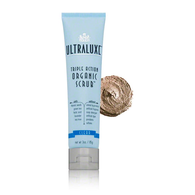 Triple Action Organic Scrub - Clear