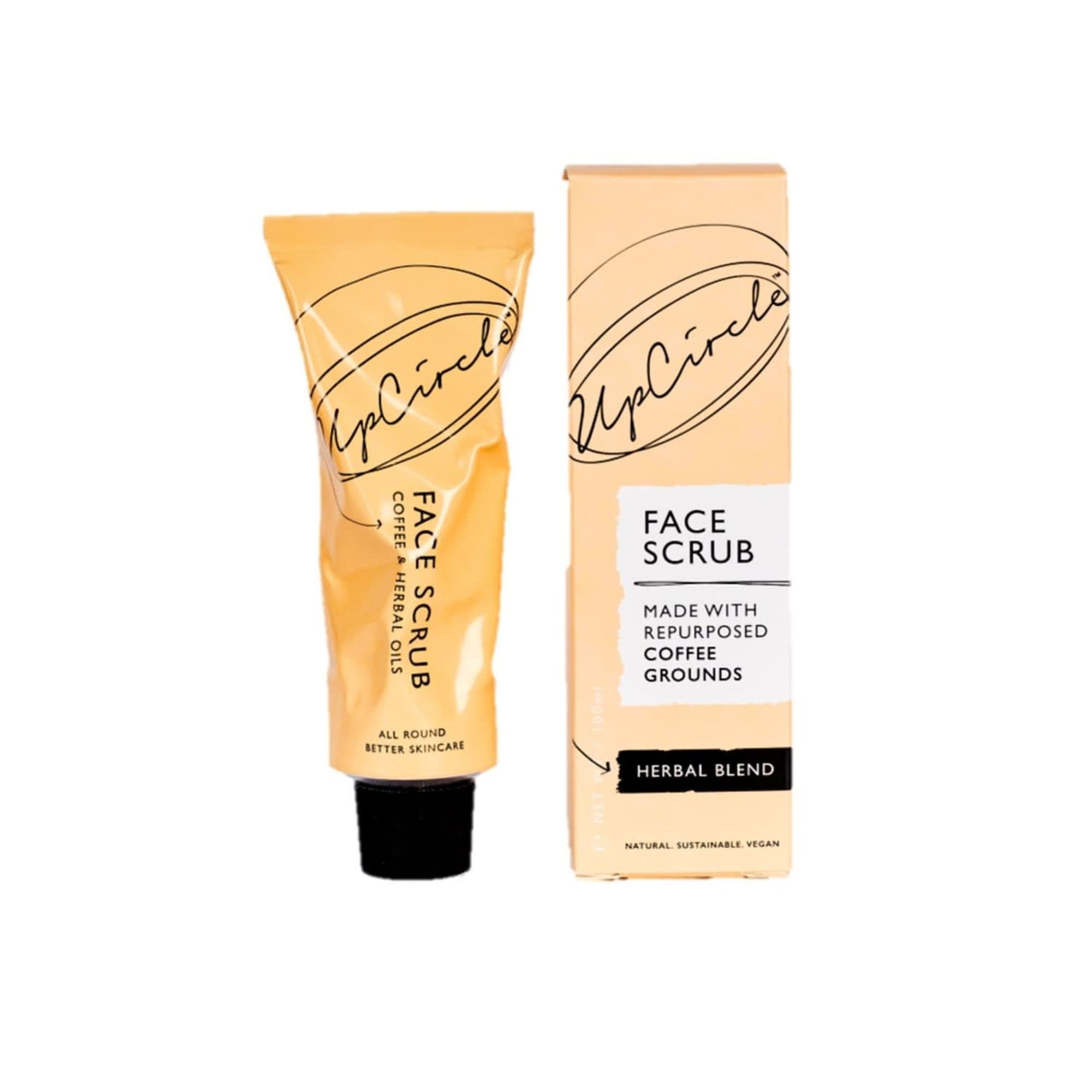 Coffee Face Scrub - Herbal Blend