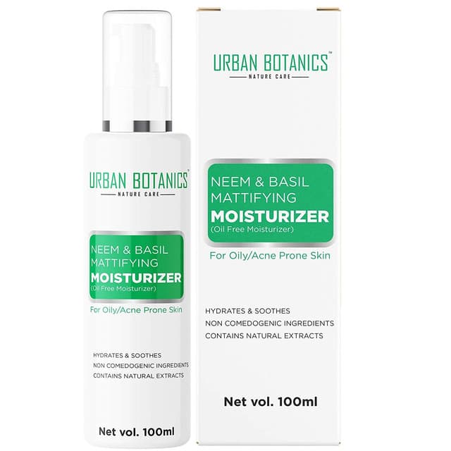 Neem & Basil Mattyfying Moisturizer