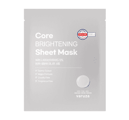 Core Brightening Sheet Mask with Niacinamide 5% review
