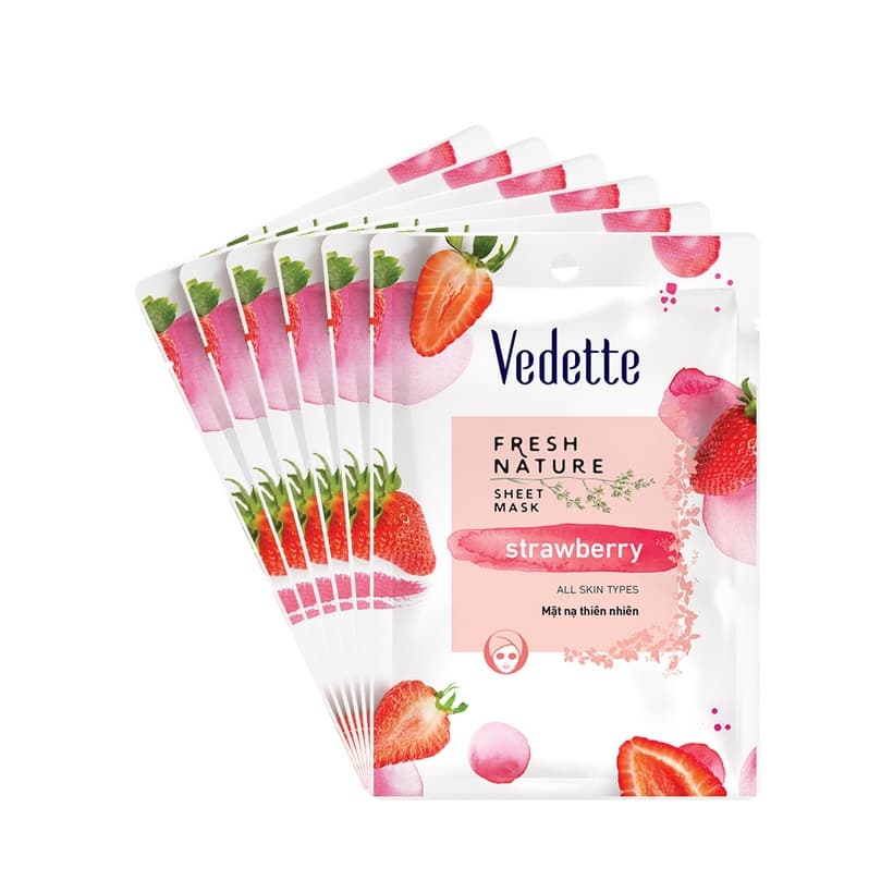 Fresh Nature Sheet Mask - Strawberry