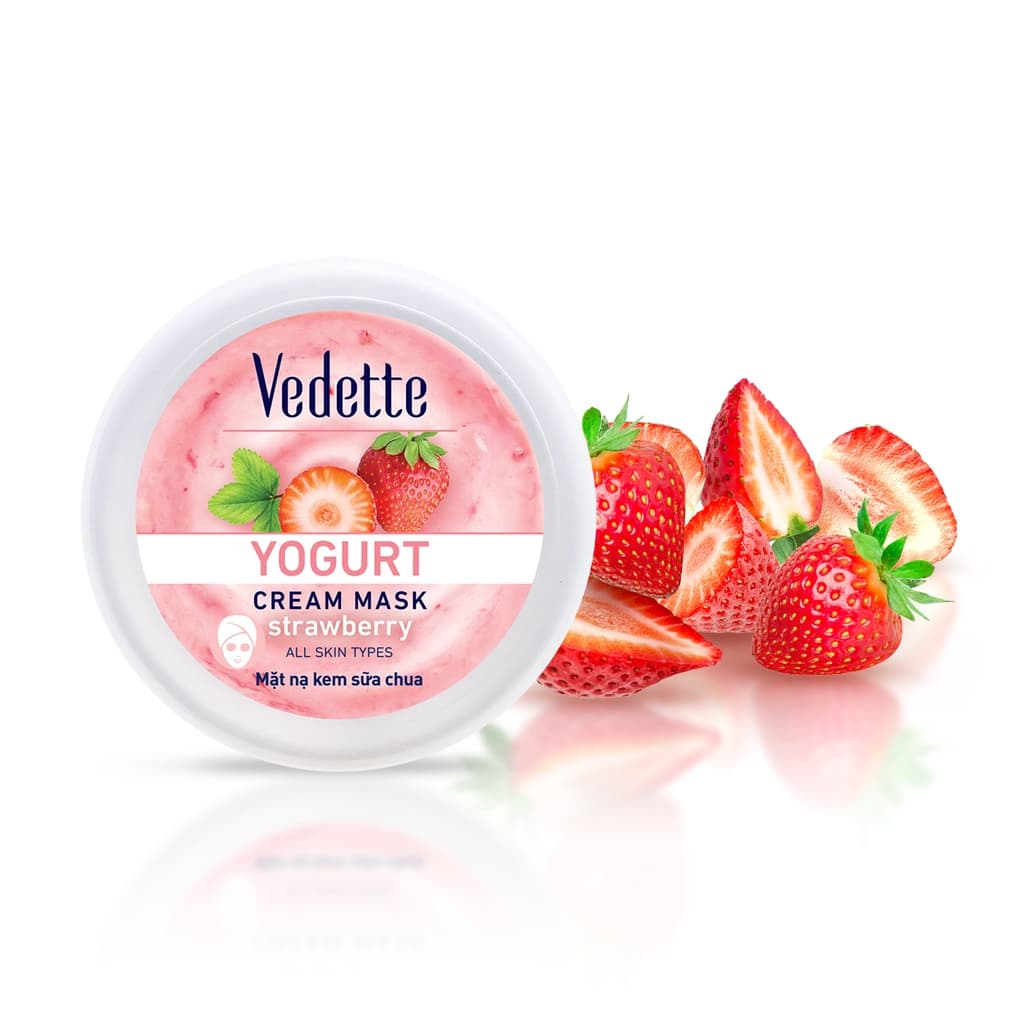 Yogurt Cream Mask - Strawberry