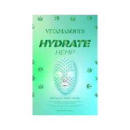 Hydrate Hemp Metallic Face Sheet Mask review