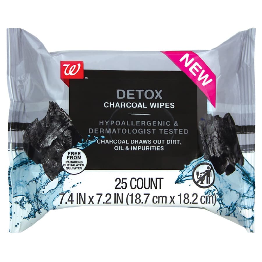 Detox Charcoal Wipes