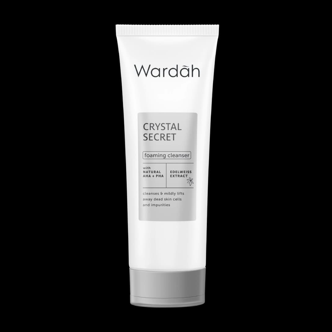 Crystal Secret Foaming Cleanser with Natural AHA+PHA