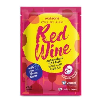 Love My Glow Red Wine Antioxidant HA Mask