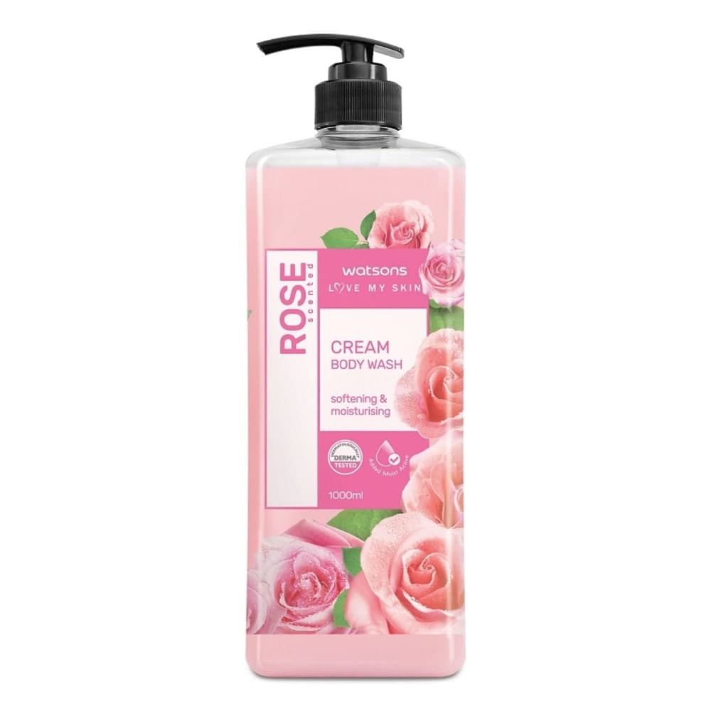Rose Scented Cream Body Wash