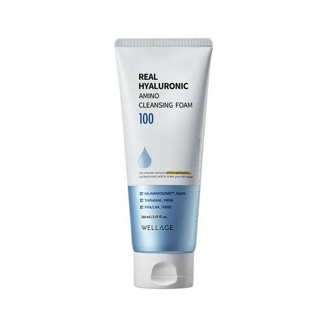 Real Hyaluronic Amino Cleansing Foam