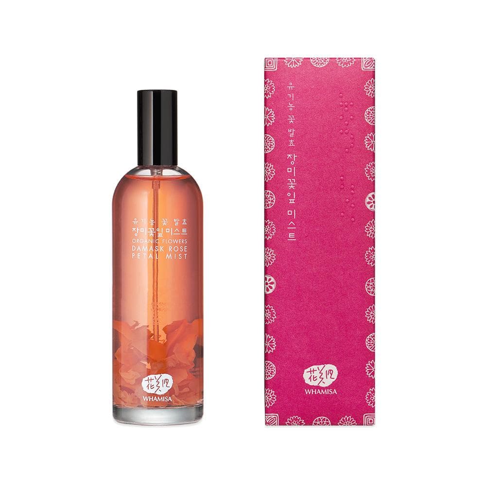Organic Flowers Damask Rose Petal Mist