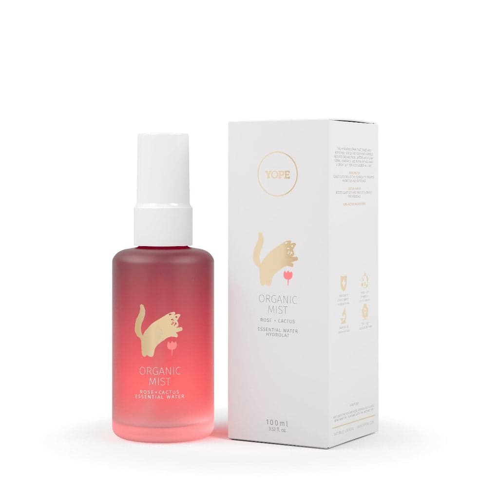 Organic Mist Rose + Cactus Essential Water