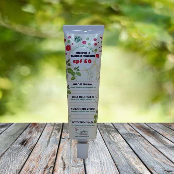 SPF 50 Krema za Zaščito pred Soncem