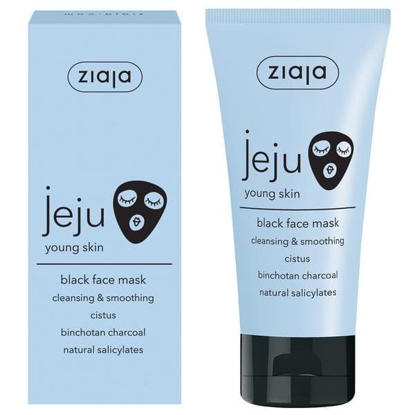 Jeju Cleansing & Smoothing Black Face Mask