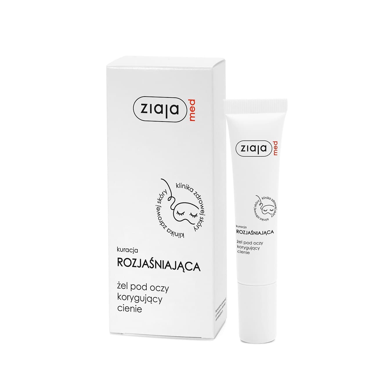 Med Kuracja Rozjaśniająca żel Pod Oczy Korygujący Cienie