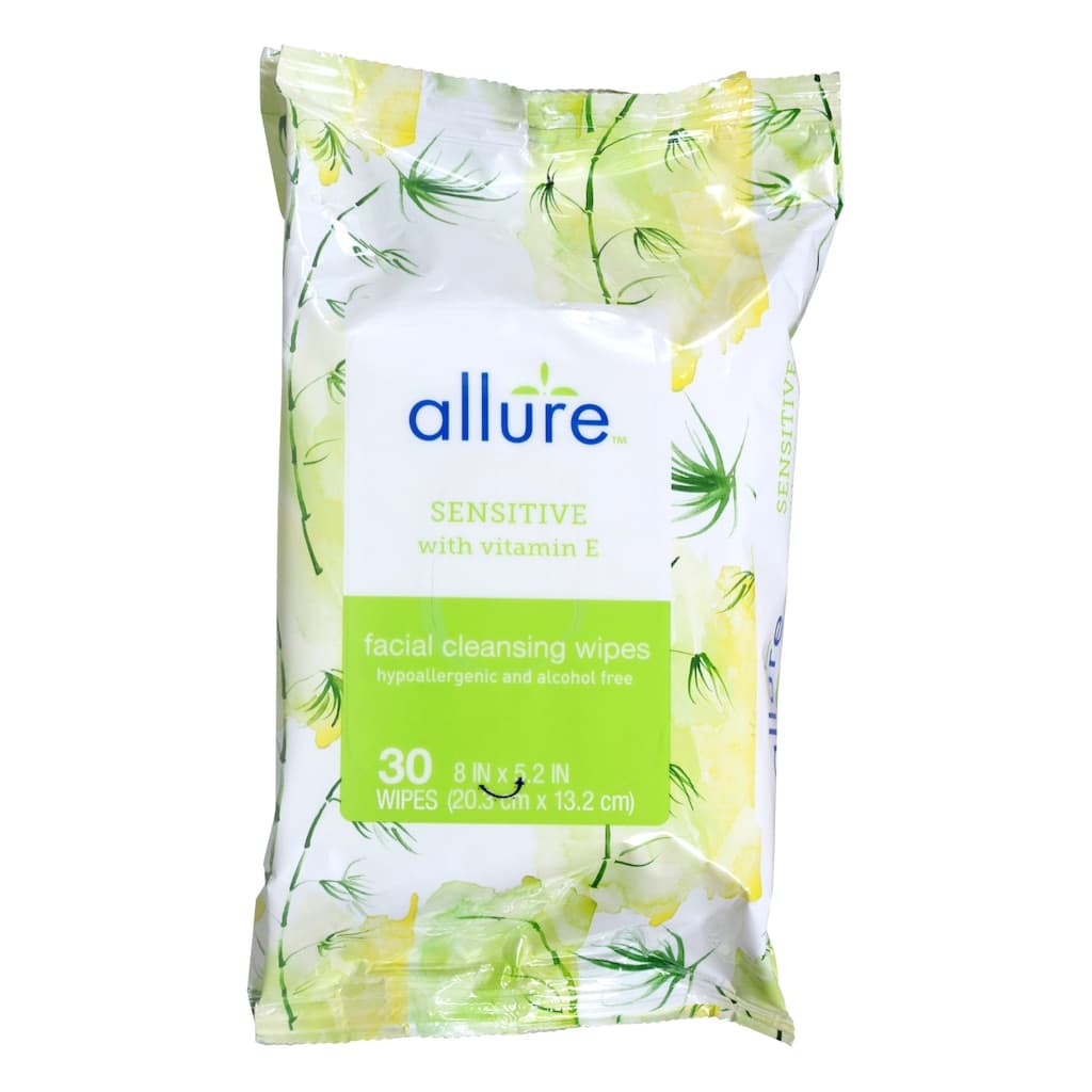 Facial Cleaning Wipes with Vitamin E
