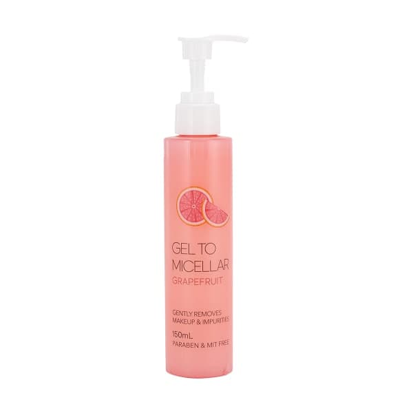 Grapefruit Gel To Micellar Cleanser