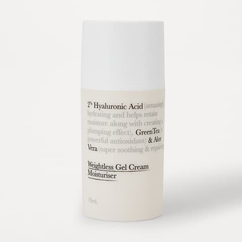 Weightless Gel Cream Moisturiser Hyaluronic Acid