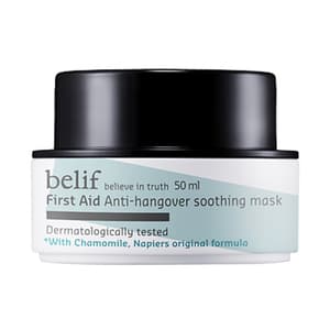 Anti-hangover soothing mask