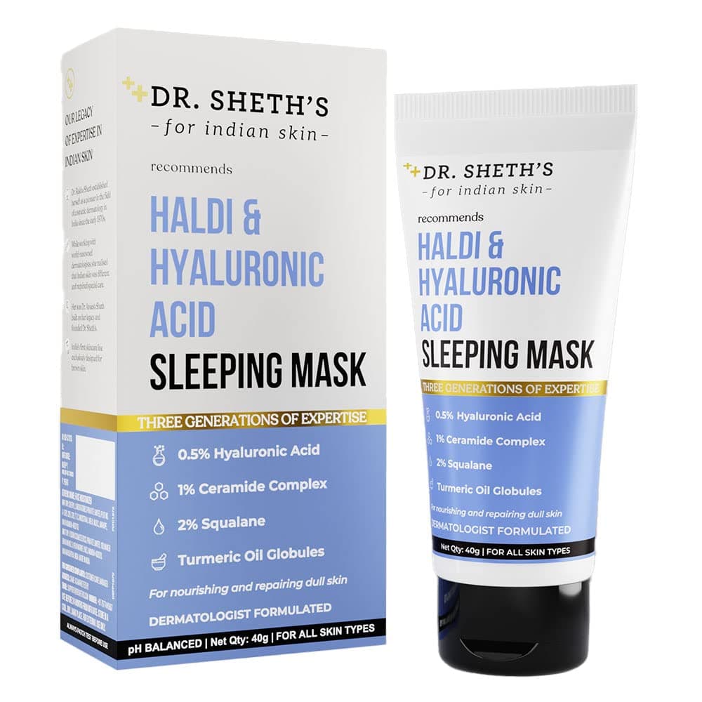 Haldi & Hyaluronic Acid Sleeping Mask