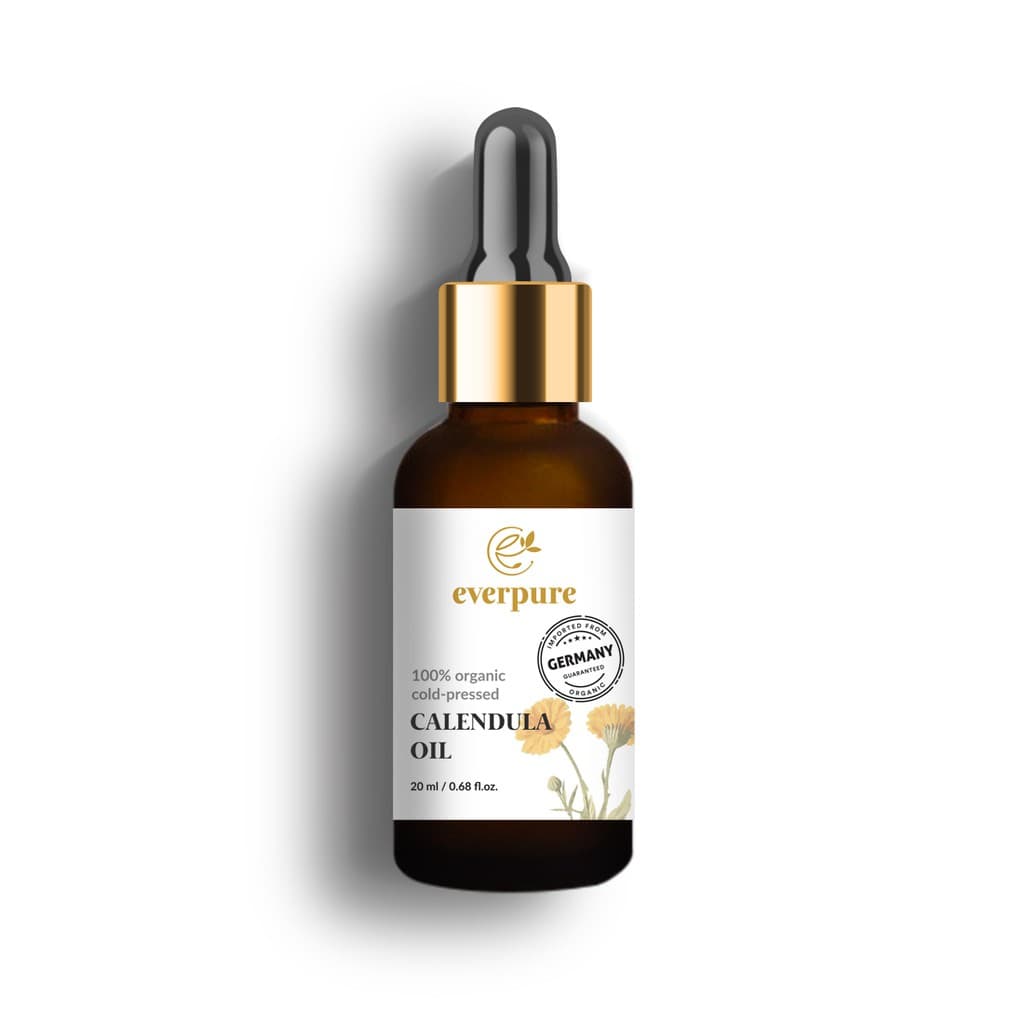Calendula Oil - 100% Organic Cold-Pressed