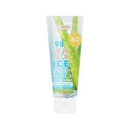 Jeju Aloe Ice Sunblock SPF50 review