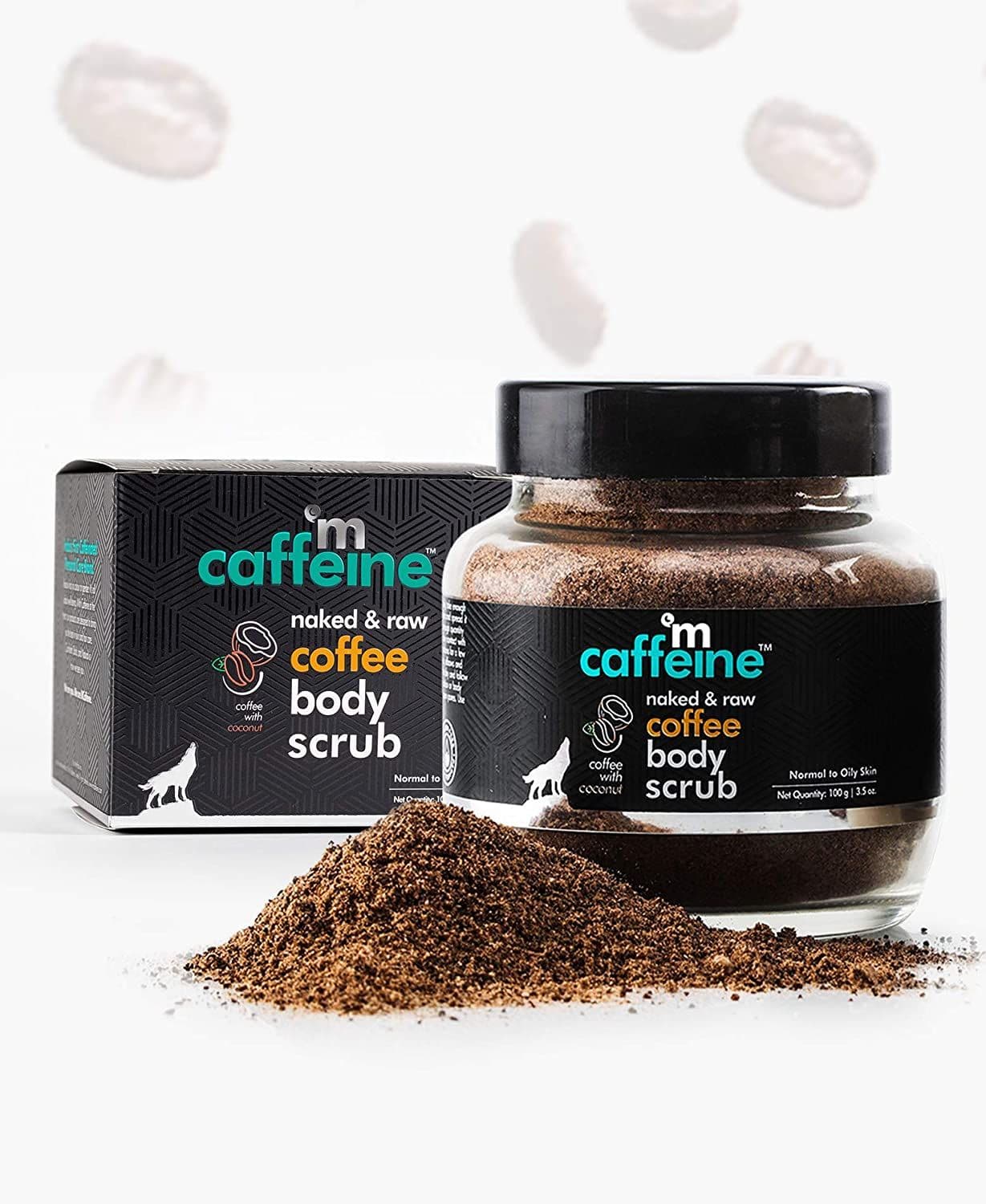 Naked & Raw Coffee Body Scrub with Coconut