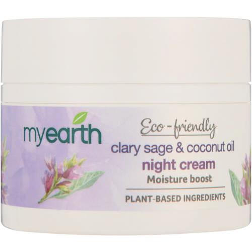 Clary Sage & Coconut Oil Moisture Boost Night Cream
