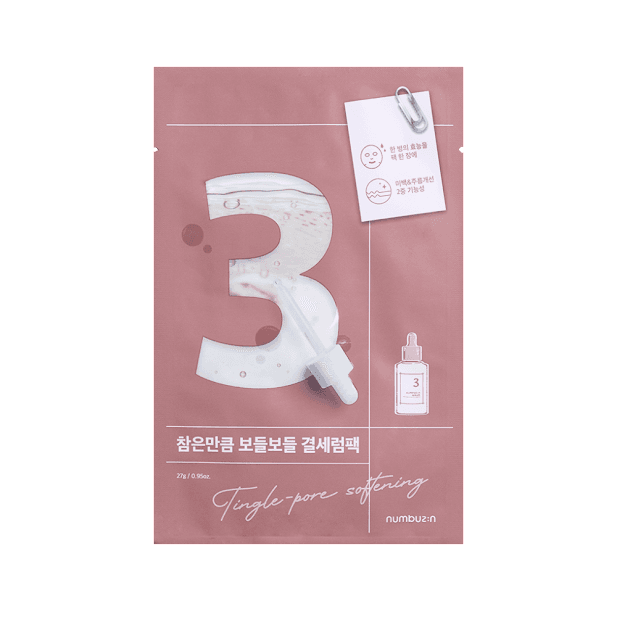 No.3 Tingle-Pore Softening Sheet Mask
