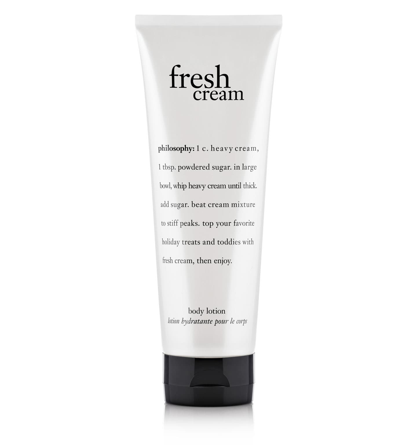 fresh cream body lotion