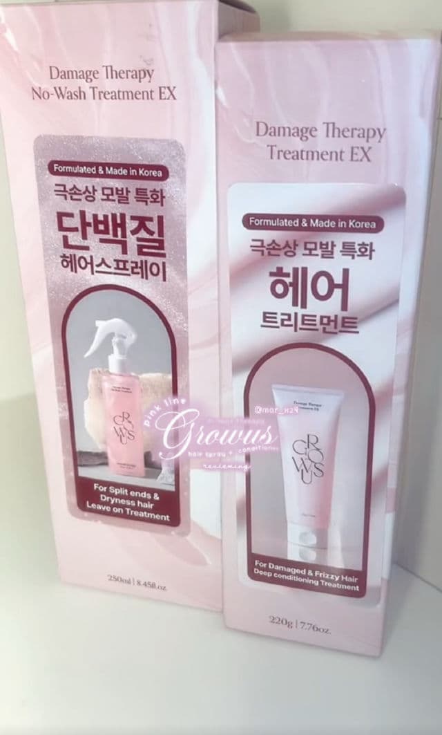 Growus Damage Therapy Shampoo review photo by maveil