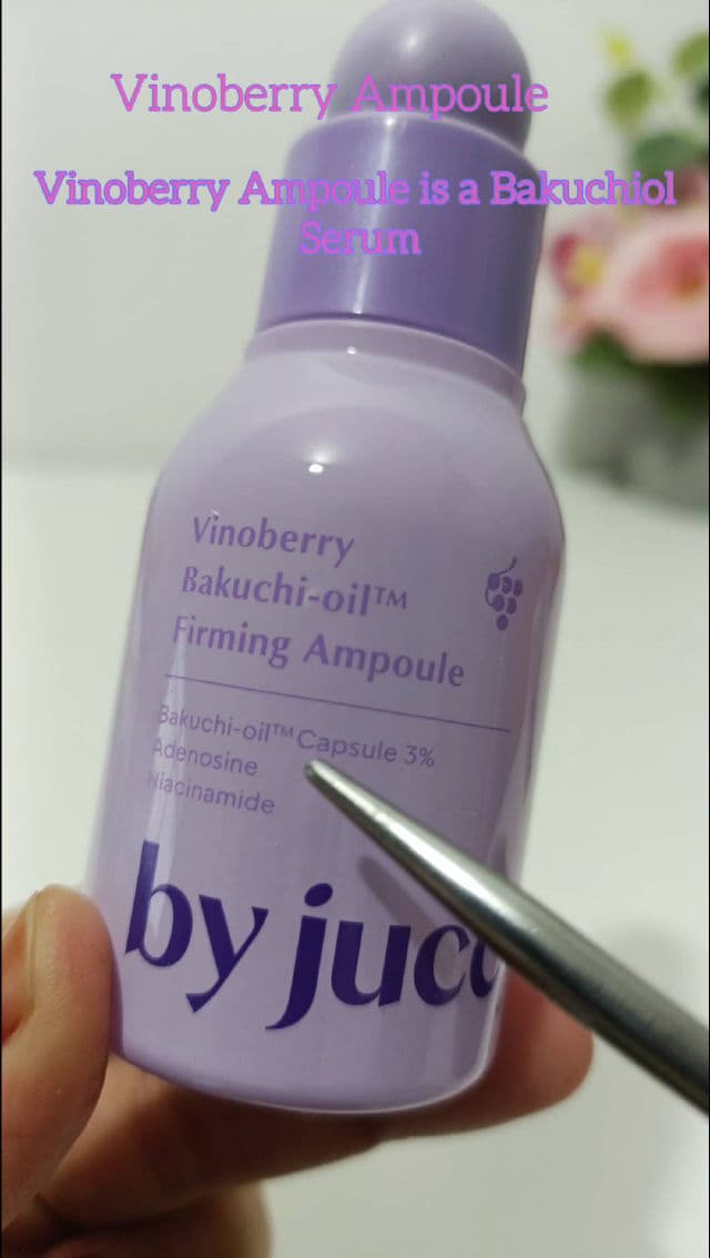 By Juccy Vinoberry Bakuchi-oil™ Firming Ampoule review photo by Zara523