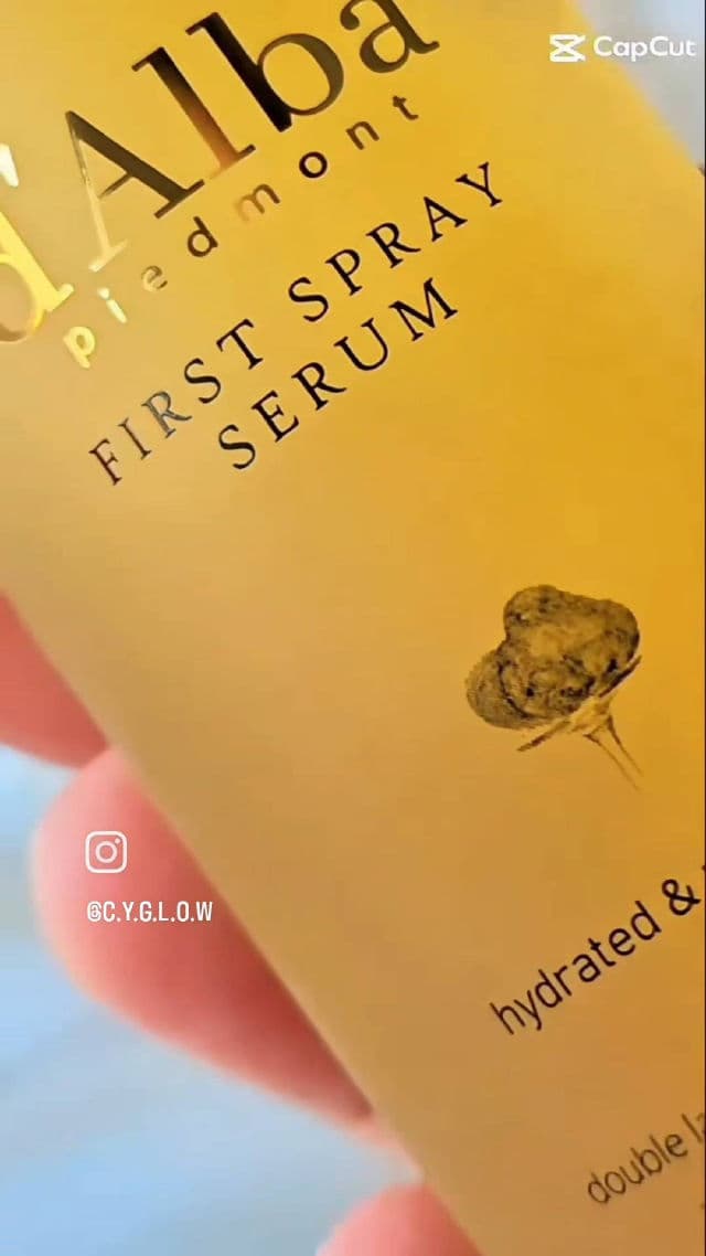 D' Alba Piedmont White Truffle First Spray Serum review photo by cuglow