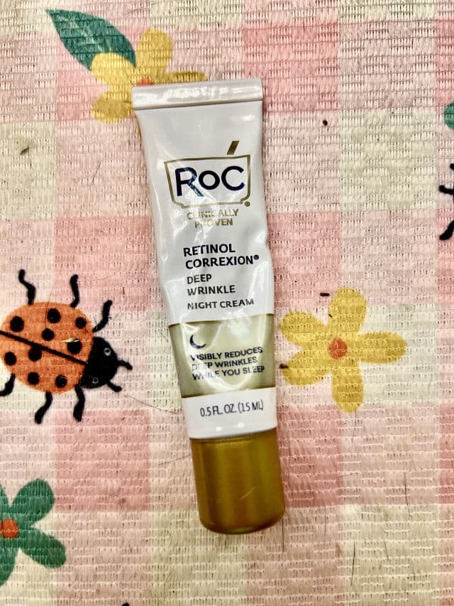 RoC Retinol Correxion Deep Wrinkle Night Cream review photo by Conniematt